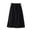 Black, variant on RUTAYY Skirts For Women Long Skirts For Women Bohemian Women Skirts Skirts Ankle Length Women Skirts Plus Size Solid Color Smocked Boho Pleated Skirts