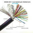 thumbnail image 6 of DB50 Male Female Connection Cable, 28AWG Shielded Wire for Data Systems, 6 of 9