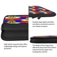 thumbnail image 4 of Russian Flag Laptop Sleeve Bag Shock Resistant Neoprene Notebook Protective Bag Carrying Case 15 inch, 4 of 7