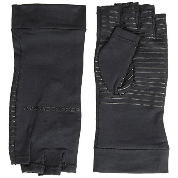 Tommie Copper tommie copper women's recovery fingerless gloves, black