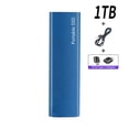 thumbnail image 1 of Disco duro externo portátil, ssd de 1TB, tipo C, USB 3,1, de alta velocidad, 500GB, para ordenadores portátiles/Windows/mac, 1 of 4