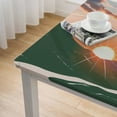 thumbnail image 5 of Acheng Sunset Mountain River Square Tablecloth Great for Home Kitchen/Parties/Holiday Dinner 100% Polyester Fiber 36*36, 5 of 8