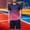 Blue, variant on Boys Athletic Shorts Set 2 Piece Quick-dry Performance T-Shirt and Active Elastic Waist Shorts Outfit Red Size 13