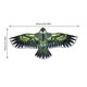 thumbnail image 5 of Vogacara 2021 Nuevo para niños y adultos Fácil de 63 ”Gran Eagle Kids Kite Beach para niños/niñas Juego al aire libre/Viaje a la playa No.01 2piezas Vogacara CBP113702, 5 of 6