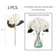 thumbnail image 2 of Ramos de flores de hortensia de seda artificial, 6 unidades, color blanco Kimura's Cabin NA, 2 of 9