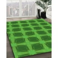 thumbnail image 2 of Ahgly Company Indoor Square Patterned Green Area Rugs, 3' Square, 2 of 6