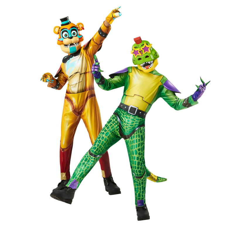 Halloween Boys Five Nights at Freddys Gator Costume, by Way to Celebrate,  Size S 