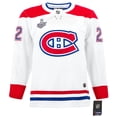 thumbnail image 2 of Cole Caufield Montreal Canadiens Signed 2021 Stanley Cup Rookie adidas Jersey, 2 of 3