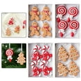thumbnail image 4 of Christmas Resin Cookie Man Candy Set Pendant Diy Christmas Party Decorations, 4 of 9