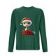 thumbnail image 2 of Blusas y camisas de manga larga con cuello redondo para hombre, deportivas, fitness, hogar, pijamas navideños estampados, camiseta de manga larga con cuello redondo, blusa de poliéster para hombre, 2 of 3