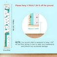 thumbnail image 4 of LAMIRO Growth Chart for Kids,Height Chart for Kids/Boys/Girls/Baby,Canvas&Wooden,Removable Growth Height Chart,Wall Room Decor - Dinosaur, 4 of 4