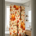 thumbnail image 7 of Thanksgiving Fall Harvest Shower Curtain Set, 72" x 72" Waterproof Polyester Bathroom Curtain with 12 Hooks, Rustic Farmhouse Pumpkin And Maple Leaves Vintage Home Decor for Restroom, 7 of 7