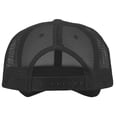 thumbnail image 3 of Gorra Gelante Mesh Trucker Baseball con estructura frontal negra, 3 of 7