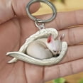 thumbnail image 1 of Mistaha Independent Station Cross-border UV Printing Keychain Car Key Pendant Acrylic Creative Cute Dog Animal, 1 of 6