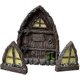 thumbnail image 1 of Miniature Fairy Gnome Home Window and Door for Tree Decoration Garden Art Miniature Crafts Elf Yard - Garden Decor, 1 of 5