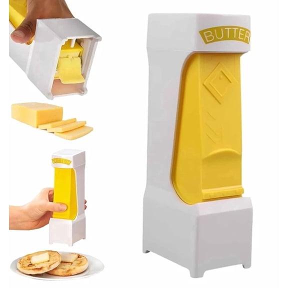 Butter Cutter and Slicer for Single Stick Butter, Butter Dispenser with Freshness Cover for Precise Slices, Toast, Baking and Everyday Kitchen Use TIKA