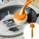 thumbnail image 4 of Yhmxh Utensilios de cocina Cepillo para ollas con mango Cepillo de cocina Quitamanchas para ollas Colgable Mango largo Limpieza del hogar Lavar ollas y sartenes Muebles para cocina, 4 of 6