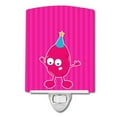 thumbnail image 1 of Carolines Treasures BB8935CNL Birthday Monster Pink Ceramic Night Light, 1 of 1
