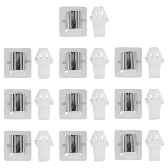 SEWCHICS Front Load Washer Door Latch Stainless Steel 10Pcs Home Appliance Security Fit