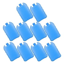HOMEMAXS 10pcs Reusable Ice Packs for Coolers Freezer Blocks Essentials