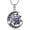 Spider, variant on Moon Bat Necklace 925 Sterling Silver Gothic Pendant Vampire Necklace Bat Jewelry for Women Mom Wife