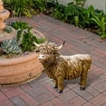 thumbnail image 1 of Figura de Vaca Highland Ornamento Animal Decorativo Escultura de Resina para Mesa Hogar Estantería Oficina Adecuada para Sala de Estar Jardín Regalo, 1 of 8