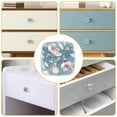 thumbnail image 5 of 4 Pieces Set Drawer Pulls Handle Square Wardrobe Cabinet Knobs with Stainless Steel Screws Furniture Kitchen Decor, 5 of 5