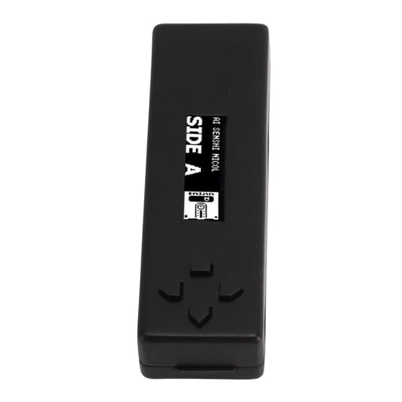 Console Disk Drive Emulator, High Sensitivity Plug and Play Disk System Drive Emulator with Organic Light Emitting Diode Screen for Game Accessory Black