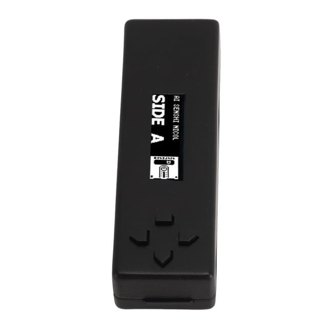 Console Disk Drive Emulator, High Sensitivity Plug and Play Disk System Drive Emulator with Organic Light Emitting Diode Screen for Game Accessory Black