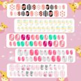 thumbnail image 2 of DOUBORQ 120-Piece Kids Nail Art Kit with Adorable Designs, Easy DIY Nail Stickers for Children, Safe and Fun Nail Decoration Set for Creative Playtime, 2 of 6