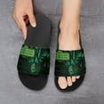 thumbnail image 6 of Beetlejuice Beetlejuice Shower Shoes for Women & Men, Non Slip Slippers Sandals Pool Slides Lightweight Beach Shoes for Home Garden Bathroom, 6 of 8