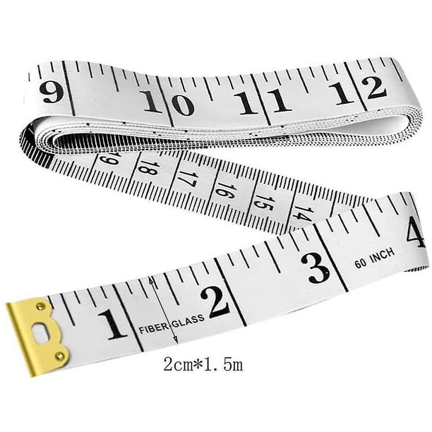 Cinta métrica de doble cara YONGSHENG 150 cm para coser circunferencia del pecho/cintura