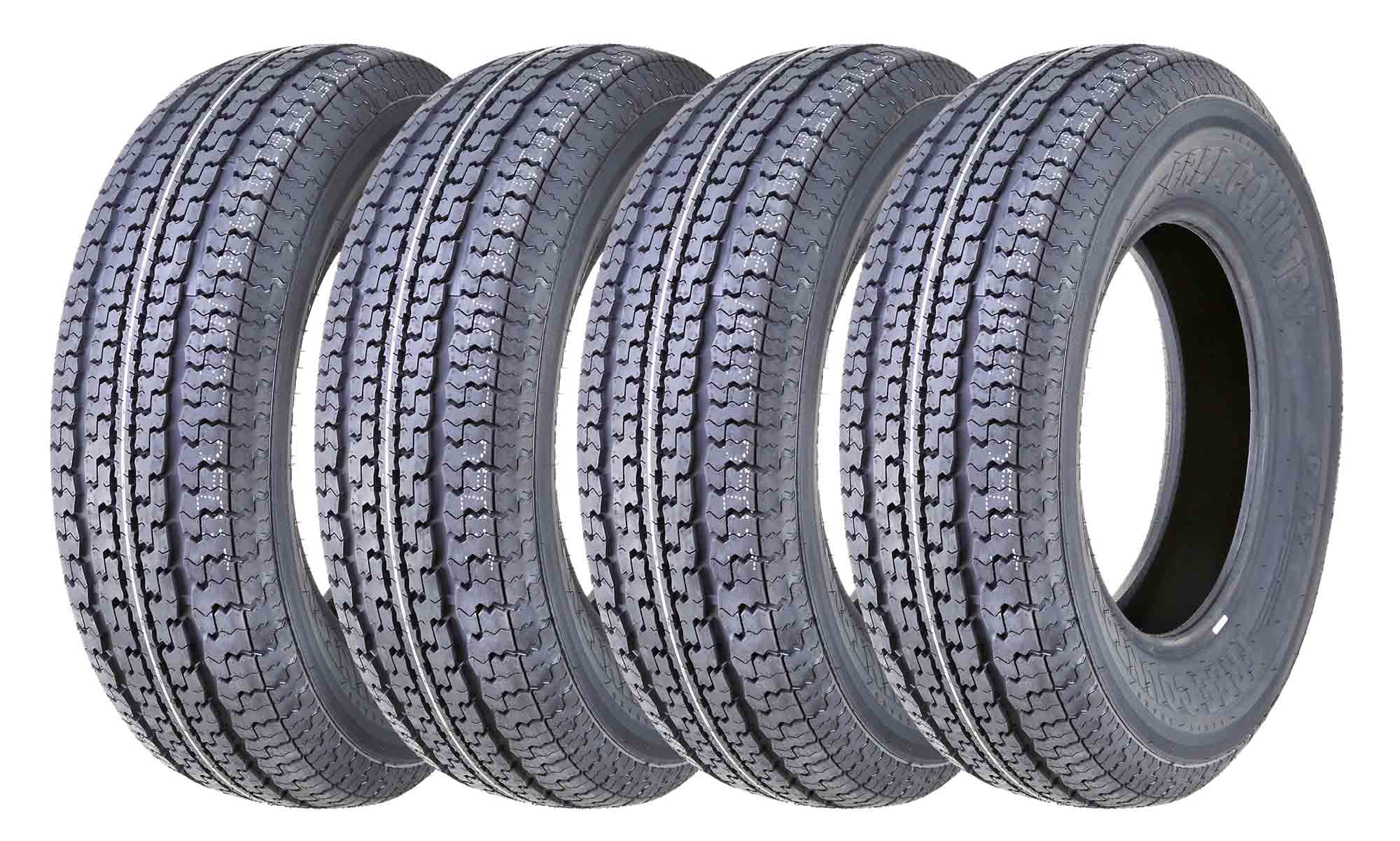 Two New Trailer Tires ST205/90D15 Bias 10 Ply load range 700-15 HD 7.00-15 