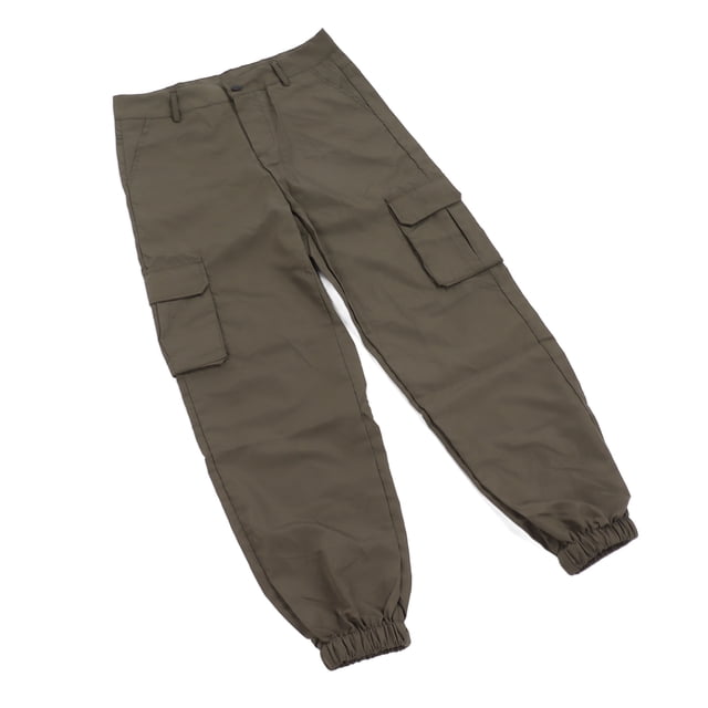 Pantalones De Jogger De Carga De Mujeres, Bolsillos Suaves Y Grandes Pantalones De Carga Para Mujeres Casuales Para Ropa Diaria