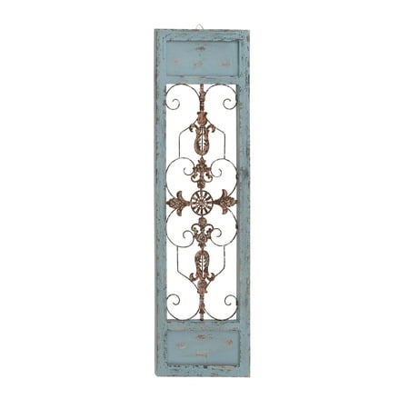 Attractive Wall Decor - Rusty And Attractive Wood Metal Wall Panel