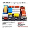 thumbnail image 2 of 2X 3 Way 800W High Power Multi Speaker High Medium Low 3 Way Frequency Converter Adjustable Frequency Divider PA-3803, 2 of 7