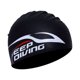 thumbnail image 5 of Soidarity Gorro de natación elástico Keep Diving, impermeable, portátil, plegable, tamaño libre, gorro de piscina, accesorios para la cabeza Negro 2Conjunto, 5 of 6