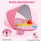 thumbnail image 4 of Baby Pool Float EZIGO con toldo de protección solar UPF50+, color rosa, 4 of 6
