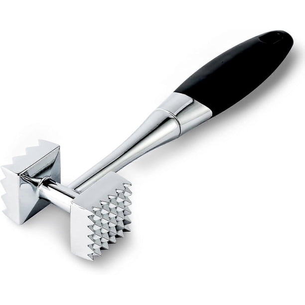 Meat Tenderizer Tool, Dual-Sided Nails Meat Mallet, Meat Hammer Lightweight & Durable - Kitchen Cooking Tool Best for Tenderizing, BBQ, Marinade