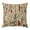 DarkGreen Red Beige, variant on Pillow Covers 16x16 Inch, Rustic Botanical Linen Pillowcase with Invisible Zipper, Vintage Floral Wildflower Decorative Throw Pillow Covers Cushion Case for Couch Sofa Bed Living Room