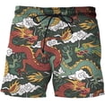 thumbnail image 2 of Dragon Totem Graphic Beach Shorts Pants Men y2k 3D Printing Surf Board Shorts Summer Hawaii Swimsuit Swim Trunks Cool Ice Shorts Fivean unisex, 2 of 2