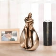 thumbnail image 2 of Pareja Romántica Beso Adorno De Escritorio Regalos De Cumpleaños Para Bodas Niños Niñas SM SunniMix Estatua de beso de pareja, 2 of 8