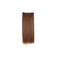 thumbnail image 4 of LELINTA Women 26" Long Straight 3/4 Full Head Clip in Synthetic Hair Extentions 160g Black Brown Blonde, 4 of 4