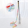 thumbnail image 3 of Trayknick Cat Wand Toy Bite Resistant Ribbon/Cloth Strip Long Pole Funny Interactive Bright Color Stress Relief Kitten Teaser Toy Pet Supplies Red, 3 of 13