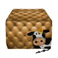 thumbnail image 2 of TSOVTHRID Cartoon Leather Cow Sunflower Print 2 Slice Toaster Covers Anti-Sputtering Toaster Dust Cover, Waterproof Small Washable Kitchen Appliance Protector, 2 of 8