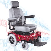 CTM - HS-5600 - Heavy Duty Powerchair - 20"W Seat - PHILLIPS POWER PACKAGE TM - $500 VALUE