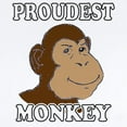 thumbnail image 2 of CafePress - Proudest Monkey Infant Bodysuit - Baby Light Bodysuit, Size Newborn - 24 Months, 2 of 4