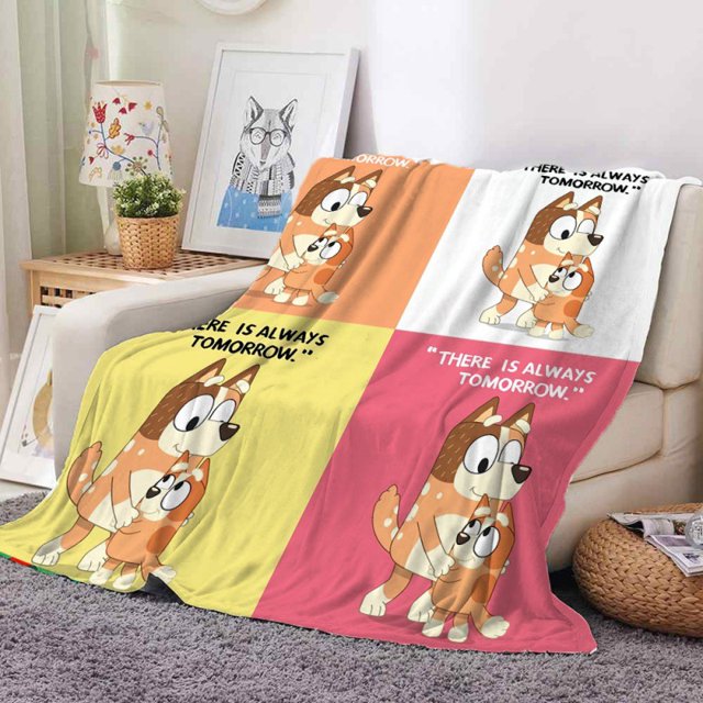 Flannel Blanket, Cartoon Blanket, Super Soft Blanket, 3D Printing, Suitable For Sofa Living Room