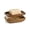 Brown, variant on Brown Ceramic Soap Dish With Draining Tray For Shower Bathroom Kitchen Sink