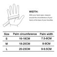 thumbnail image 5 of Nouveaux Gants de Musculation Ventilés avec Poignet Intégré et Enveloppes Complètes pour Paume, 5 of 5